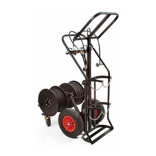 Air supply trolley PAS AirPack 2 for B50 cylinder -Gazdetect